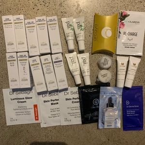 Lot of samples: biologique recherche, Pai, etc